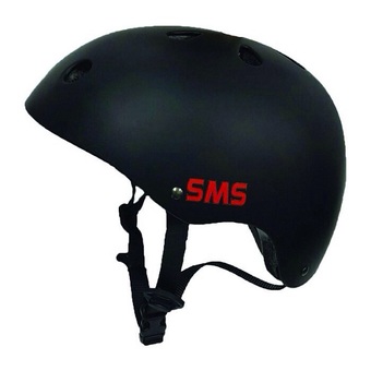 Kaidee SMS Helmet หมวกปั่นจักรยาน ทรงกลมอินโมล แนวเท่ห์ คลาสสิค (สีดำด้าน)