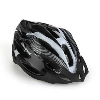 Road Bike Racing Bicycle Cycling Helmet Visor Adjustable (White)