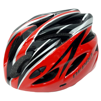 DEPRO หมวกปั่นจักรยาน รุ่น Bike Cycling inmold (RED/BLACK)
