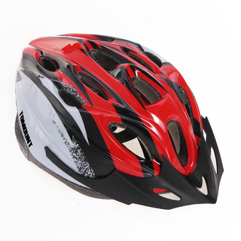 WiseBuy Road Mountain Bike Bicycle Cycling Helmet Visor Adjustable Red Size L (Intl)