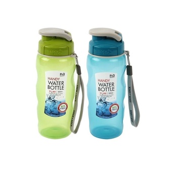 Lock&Lock ขวดน้ำสปอร์ตพร้อมหูหิ้ว 500 ML - Blue/Green (จำนวน 2 ขวด)