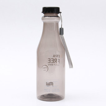 650ml 23oz BPA-free Cycling Bicycle Bike Sports Unbreakable Leak-proof Water Bottle Black CAMTOA (Intl)