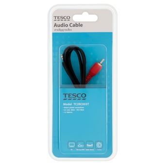 TESCO TV JPSS09 3.5mm.JACK TO PHONO LEAD