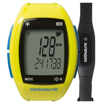 Geonaute นาฬิกาวัดอัตราการเต้นหัวใจ Heart Rate รุ่น On Rhythm 310 - สีเหลือง