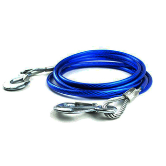 BEST Tmall automotive steel wire pull rope traction rope รถยนต์ ลวดดึงเชือกดึงเชือก ชุดสายลากรถฉุกเฉิน -Blue