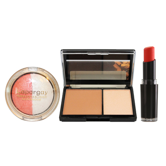 Wet N Wild Lipstick #970 + Highlighter + Eye & Blush Set