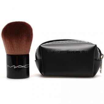 MAC Power Brushes แปรงปัดแก้ม ปัดแก้ม ขนาดพกพา พร้อมกระเป๋าหนัง สุดหรู