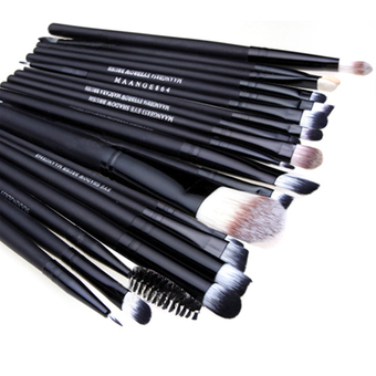 SuperCart 20Pcs Make Up Brushes Facial Cosmetic Kit (Black)