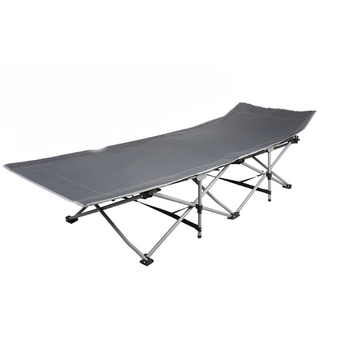 OEM Living in Style เตียงพับ แบบพกพา Folding bed (สีเทาเข้ม)