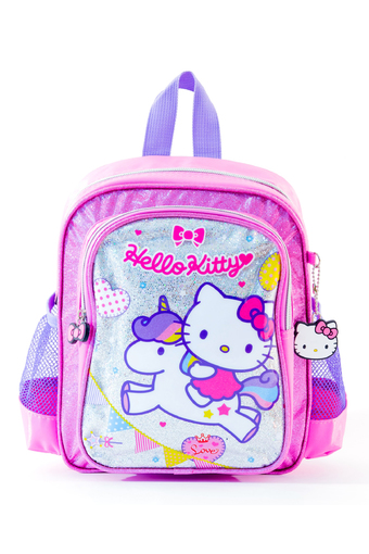 Hello Kitty กระเป๋าสะพายหลัง ขนาด 10” HELLO KITTY สีชมพู School Backpack 10”