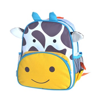 Children Babies Kids Cartoon Giraffe Shape School Bags Backpack Rucksack Satchel (Intl)