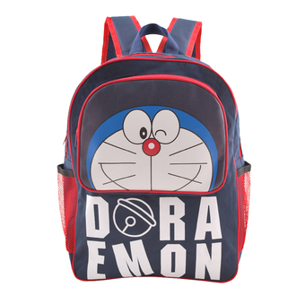 Doraemon กระเป๋าเป้ กระเป๋านักเรียน กระเป๋าสะพายหลัง (สีกรม)