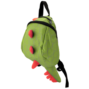 Supercart Dinosaur Canvas Fashion Kids Backpack Bags School Bags For Children (Green) - Intl
