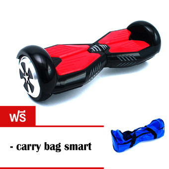 Smart S2 Electric Scooter,(Mini-Segway) Self Balancing, 2-Wheel, สองล้อมินิสกู๊ตเตอร์ (black/red)