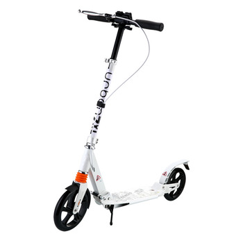 Kick Scooter สกู๊ตเตอร์ผู้ใหญ่ 7XL ล้อใหญ่ 200 มม - สีขาว
