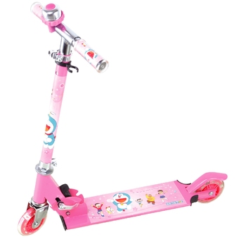Doraemon สกู๊ตเตอร์ 2 ล้อ โดราเอมอน Scooter Doraemon (ฺฺฺฺPink)