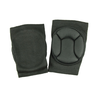 Sport black durable knee shin protector protection guard pads kneepad kneepads Black (Intl)