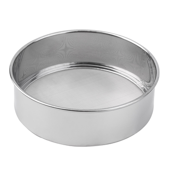 Allwin Stainless Steel Mesh Flour Strainer (Silver)