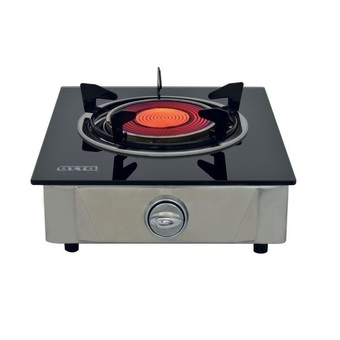 OTTO#GS-892 GAS COOKER 1 BURNER - Black