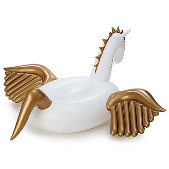 Super Fitness ห่วงยางแฟนซี แพยางเป่าลม ม้าบินเพกาซัส Giant Pegasus Inflatable