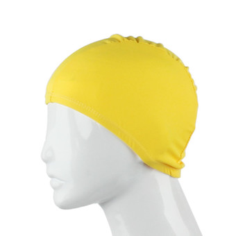 Fashion Adult Unisex Outdoor Sports Cap Colorful Solid Color Fabric Yellow