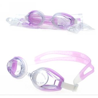 Anti-Fog Uv Protect Swimming Silicone Googles Glasses Waterproof (Intl)