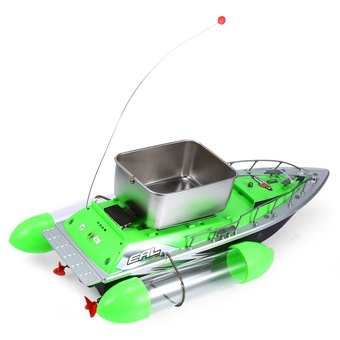 Mini RC Wireless Bait Fishing Lure Boat 200M Remote Control for Finding Fish (Green) (Intl)