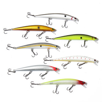 Minnow Crankbait Fishing Lures Tight Wobble Slow Floating