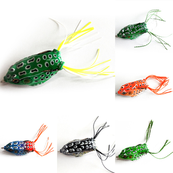 Soft Frog Lure Bait Crank Crank Bait Fishing Tackle Hook New 1Pcs Hot Sale 5.5Cm 12.5G (Intl)