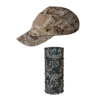 Parbuf หมวกทหาร CAMO BASEBALL CAP ลาย SAND DIGITAL + PARBUF 072 - Brown