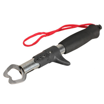 Black Fish Grip Lip Trigger Lock Fishing Tackle Gripper Grabber Scale Tool
