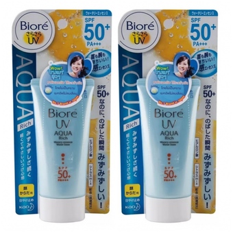 Biore UV Aqua Rich Watery Essence SPF50+ PA+++ 50g. (แพ็คคู่)