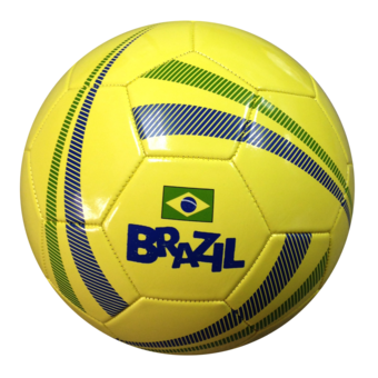 OEM ฟุตบอลบอลหนังเย็บลายทีมชาติบลาซิล Brazil เบอร์ 5