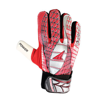 SPORTLAND Spider Goal Keeper Gloves No.11 - Red/Silver