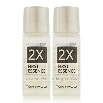 Tony Moly 2X First Essence 5ml เอสเซ้นส์ตบผิวตัวใหม่ ( 2 ขวด )