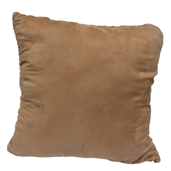 Tesco หมอนใหญ่ 23 X 23 นิ้ว สีน้ำตาลอ่อน/กุ๊นขอบ