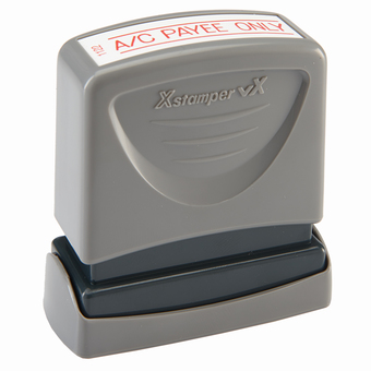 XstamperตรายางหมึกในตัวNo.1122# A/C PAYEE ONLY