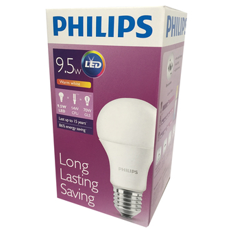 PHILIPS ฟิลิปส์แอลอีดี9.5-70 วัตต์ วอร์มไวท์ E27