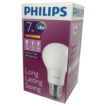 PHILIPS ฟิลิปส์ แอลอีดี 7-60 วัตต์ วอร์มไวท์ E27