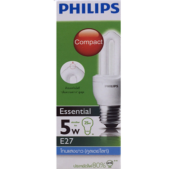 PHILIPS E-SAVER 5W คูลเดย์ไลท์ (1 หลอด)