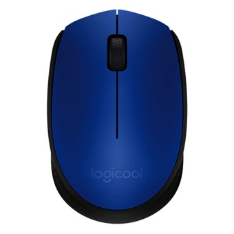 Logitech Mouse Wireless รุ่น M171 (Blue/Black)