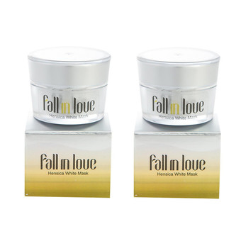 Fall in love Hensica White Mask 5 กรัม เซ็ท 2 ชิ้น