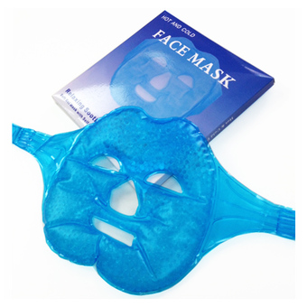 Hot and Cold Face Mask หน้ากากเจลร้อนเย็น - (Blue Pearl)
