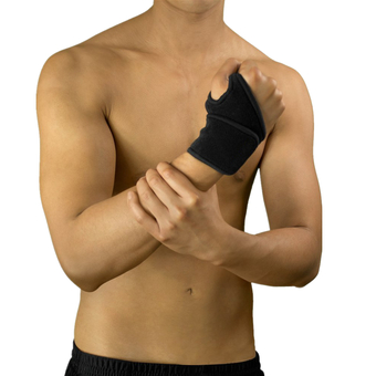 Breathable Neoprene Wrist Wrap Black Black