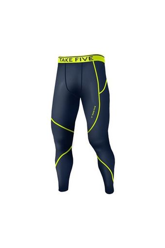 Takefive_NP505 Men‘s Compression Pants_Leggings_Base layers_Sportswear_Navy (Intl)