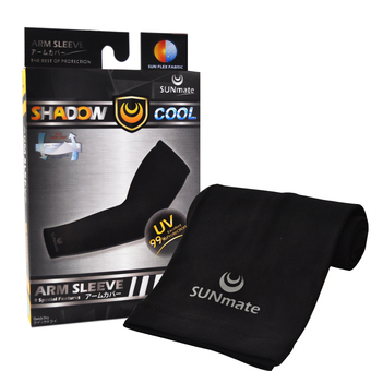 Sunmate ปลอกแขนกัน UV Arm Sleeves (Black Pearl)