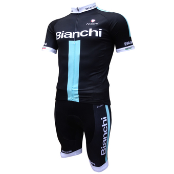 Morning ชุดปั่นจักรยานผู้ชาย รุ่น Bianchi (สีดำ)