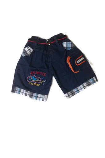Jamjerd กางเกงเด็กขาสั้น รุ่น JB005-NAVY - สีน้ำเงิน