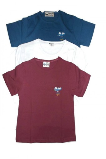 Max Baby เสื้อเด็ก แพ็ค 3ตัว แบบ16 ( สีน้ำเงิน/ขาว/แดง )