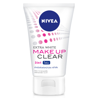 NIVEA เอ็กซ์ตร้า ไวท์ เมคอัพ เคลียร์ โฟม 100 กรัม